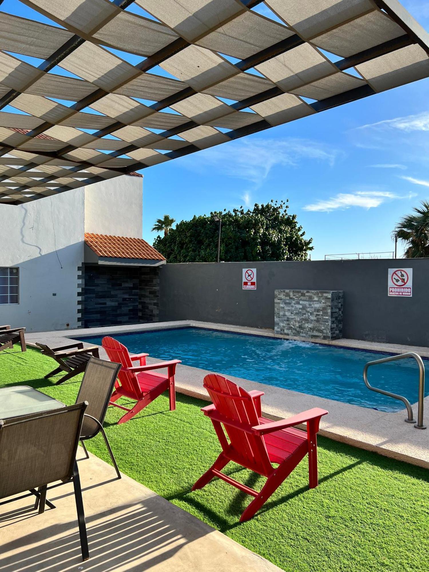 Hotel Los Pinos Inn El Golfo de Santa Clara Экстерьер фото